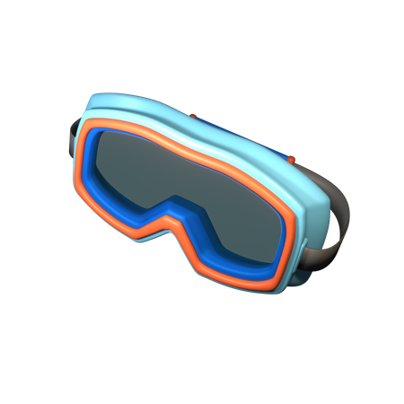 Ski Goggles  3D Icon