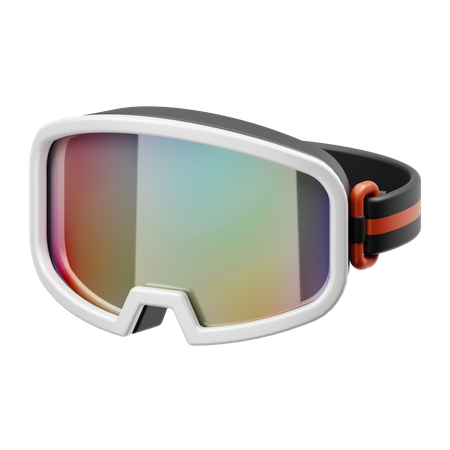 Ski Goggles  3D Illustration