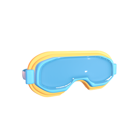 Ski Googles  3D Icon