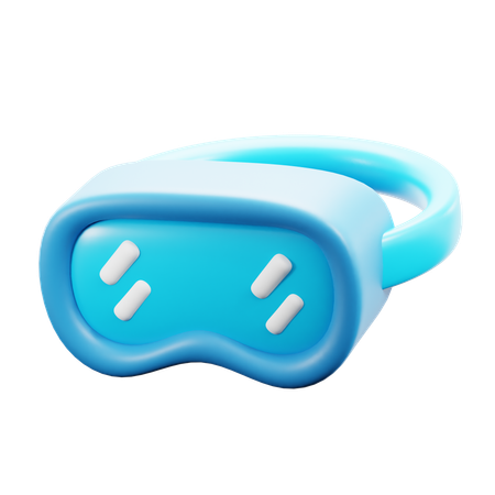 Ski Googles  3D Icon