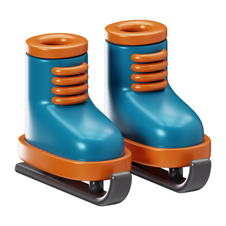 Ski Shoes  3D Icon