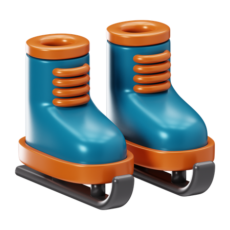 Ski Shoes  3D Icon