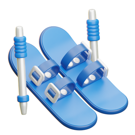Skiboard  3D Icon