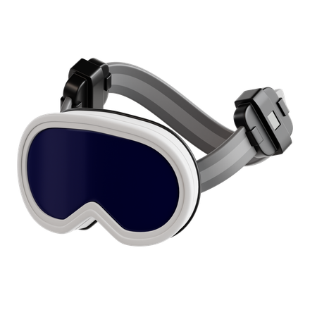 Skibrille  3D Icon