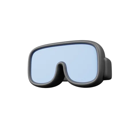 Skibrille  3D Icon