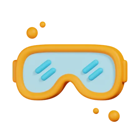 Skibrille  3D Icon