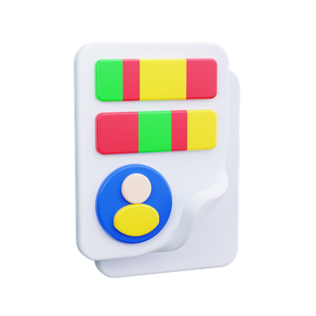 スキル  3D Icon