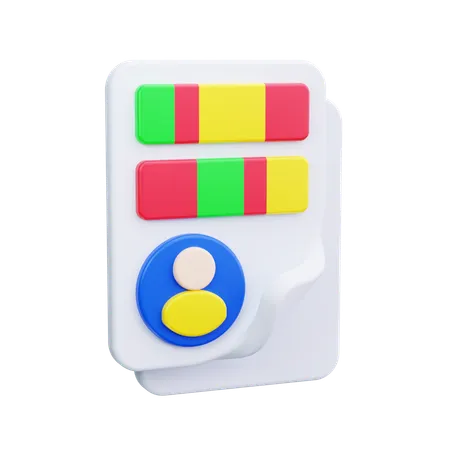 スキル  3D Icon