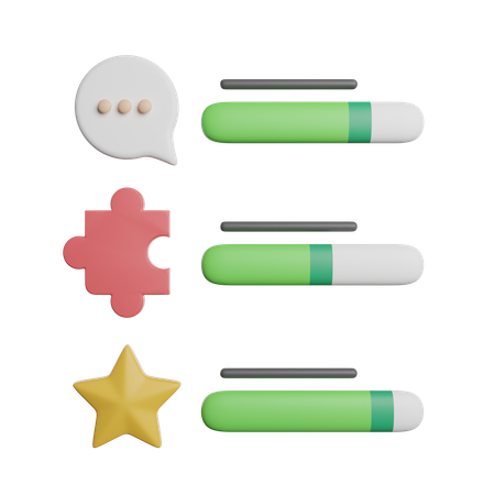 Skills Scale  3D Icon