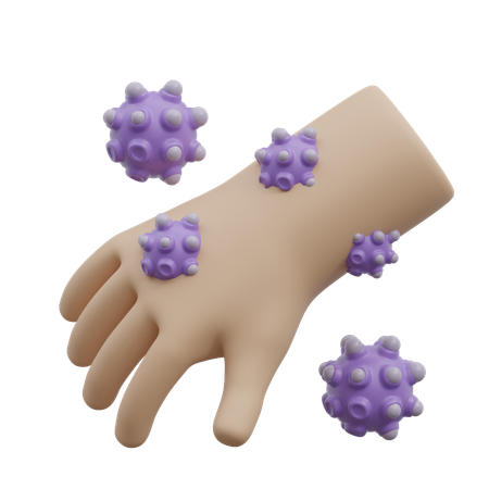 Skin Cancer  3D Icon