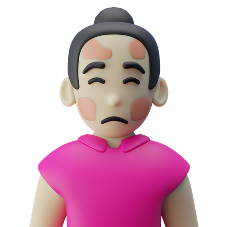 Skin Irritation  3D Icon