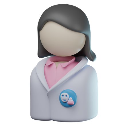 Skin Specialist  3D Icon