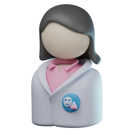 Skin Specialist  3D Icon