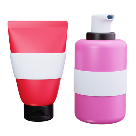 Skincare Products  3D Icon