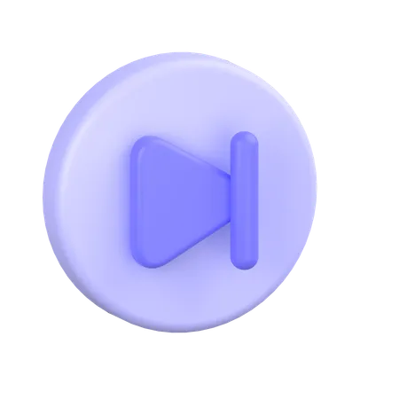 Skip Forward  3D Icon