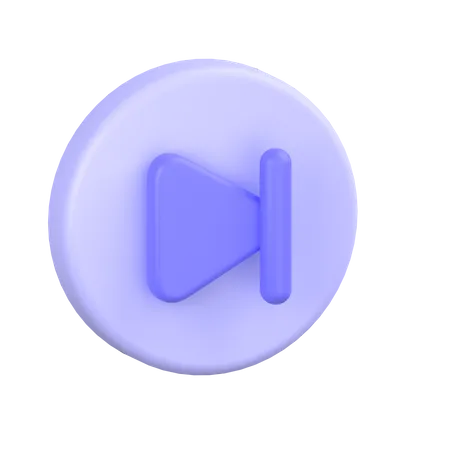 Skip Forward  3D Icon