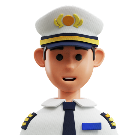 Skipper Avatar  3D Icon