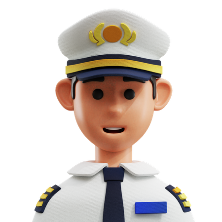 Skipper Avatar 3D Icon