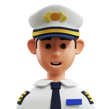 Skipper Avatar 3D Icon