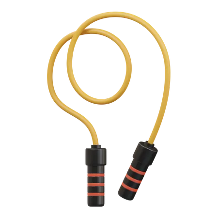 Skipping Rope 3 D Illustration 3D Icon