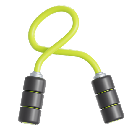 Skipping rope  3D Icon
