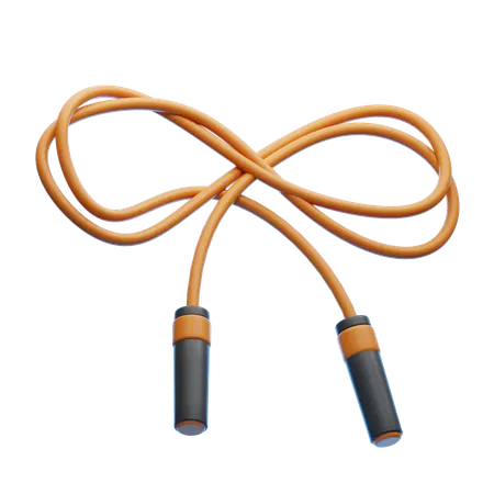 Skipping rope  3D Icon