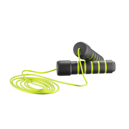 Skipping Rope  3D Illustration