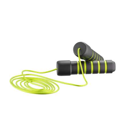 Skipping Rope  3D Illustration