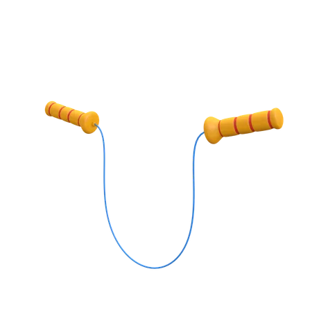 3 D Icon Illustration Skipping Rope 3D Icon