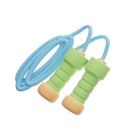 Skipping Rope Clay  3D Icon