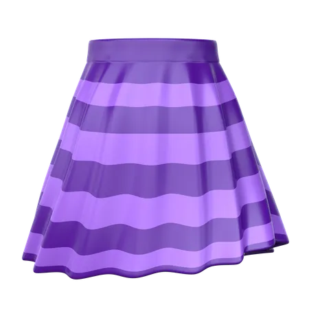 Skirt 3 D Clothes Icon 3D Icon