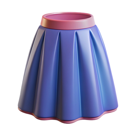スカート  3D Icon