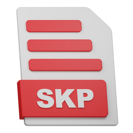 SKP File  3D Icon