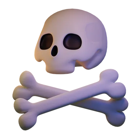 Skull  3D Icon