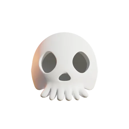 Skull  3D Icon