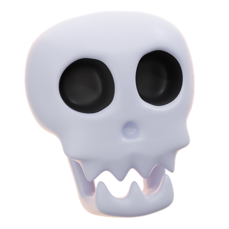 Skull  3D Icon