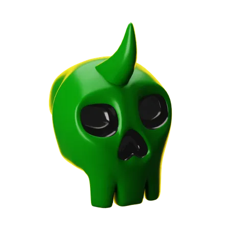 Skull  3D Icon