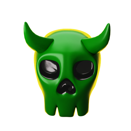 Skull  3D Icon