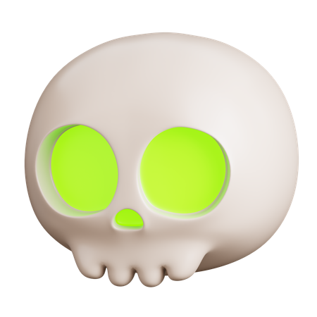 Skull  3D Icon