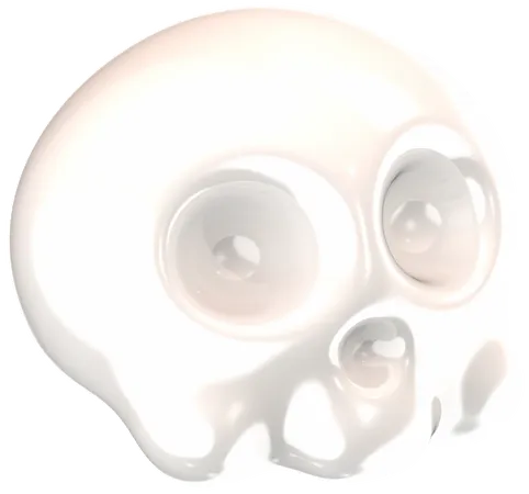 Skull  3D Icon
