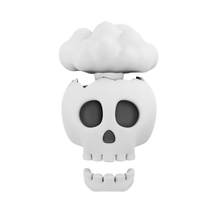Skull  3D Icon