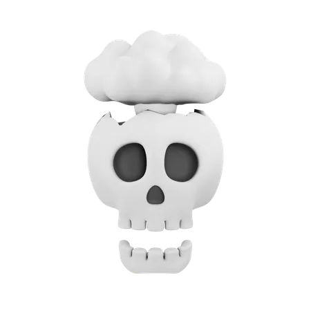 Skull  3D Icon