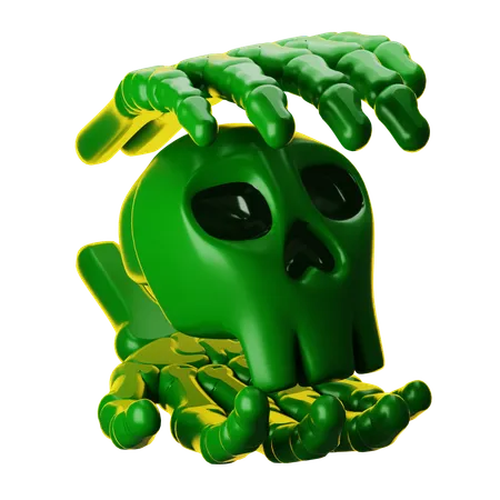 Skull  3D Icon