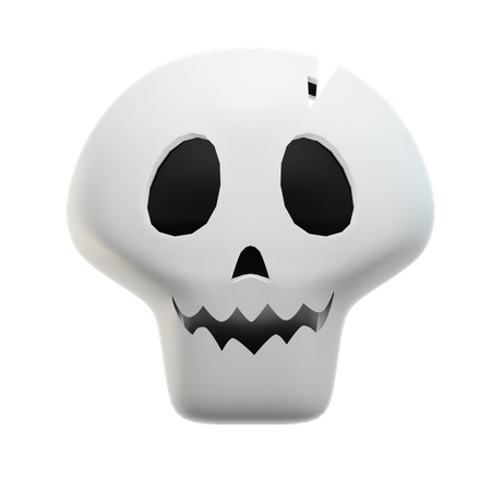 Skull  3D Icon