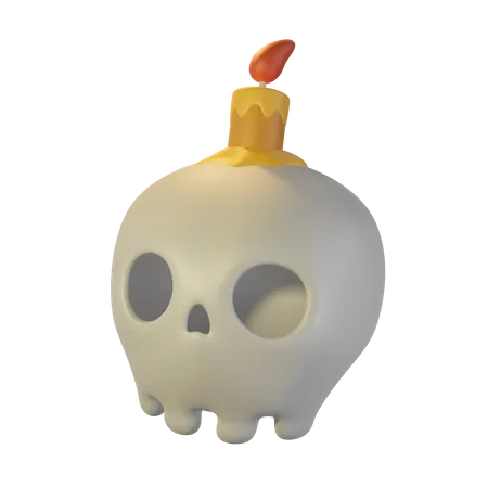 Skull  3D Icon