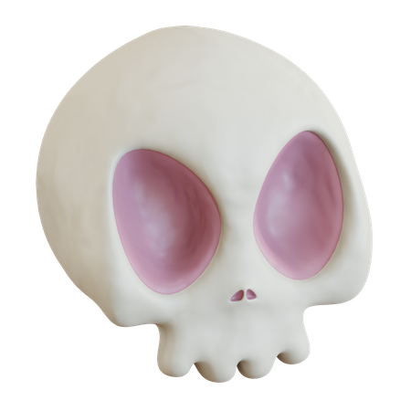 Skull  3D Icon