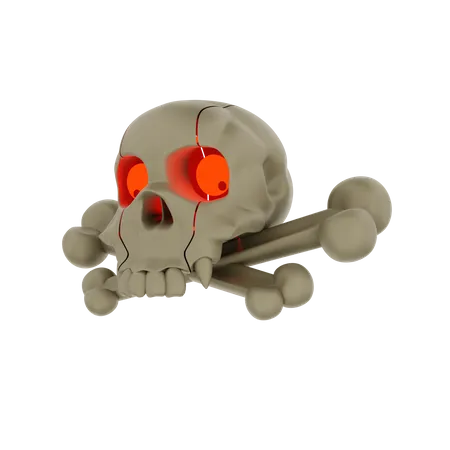 Skull  3D Icon