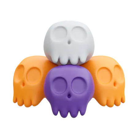 Skull  3D Icon