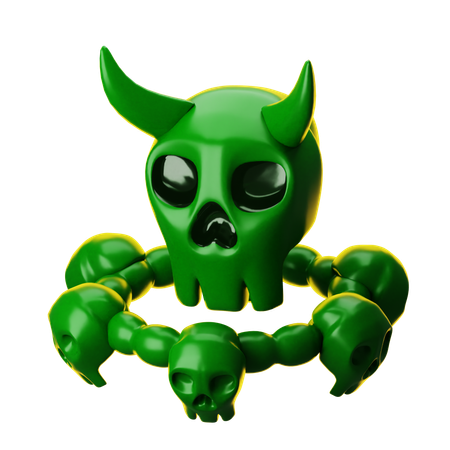 Skull  3D Icon