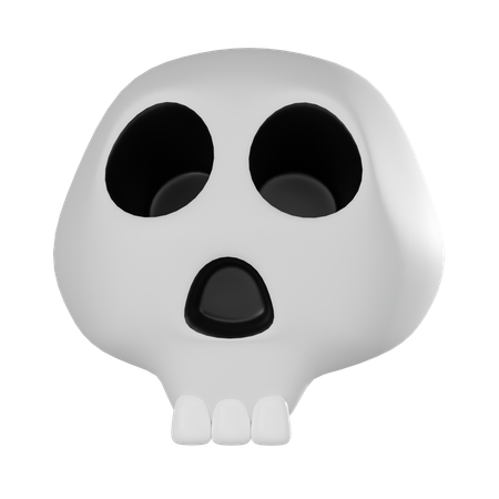 Skull  3D Icon